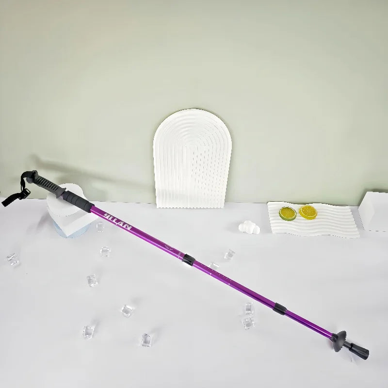 Adjustable Trekking Poles - Lightweight Collapsible Anti-Shock Hiking Sticks for Men and Women