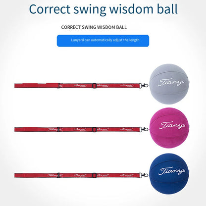 Inflatable Golf Swing Trainer - Portable Smart Ball for Arm Posture Correction and Training