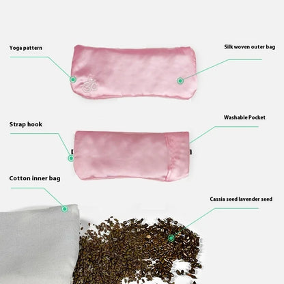 Yoga Eye Pillow - Sleep Aid & Meditation Tool for Fatigue Relief, Relaxation & Rest