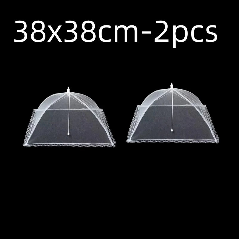 Foldable Mesh Food Cover - Pop-Up Umbrella Style Protector
