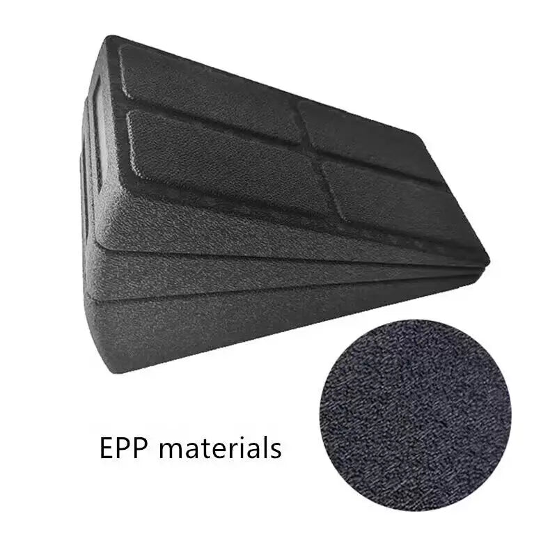 3-Piece Adjustable Squat Wedge Block Set - Non-Slip EPP Foam Slant Board for Squats, Deadlifts & Calf Stretching