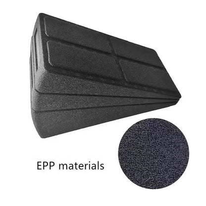 3-Piece Adjustable Squat Wedge Block Set - Non-Slip EPP Foam Slant Board for Squats, Deadlifts & Calf Stretching