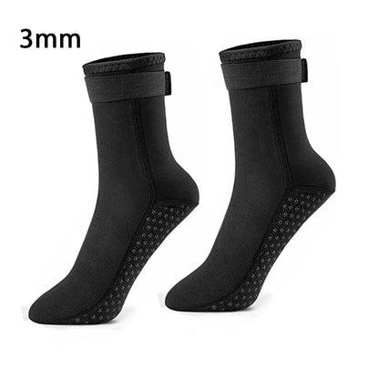3mm Neoprene Water Socks - Sand Proof Wetsuit Diving Socks for Beach Volleyball, Snorkeling, Swimming & Outdoor Water Sports