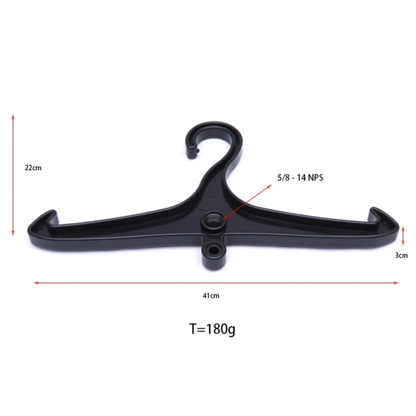 Folding Wetsuit Hanger - Scuba Diving Dry Suit Holder for Draining and Drying