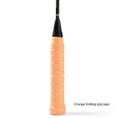 Premium Perforated Racket Overgrip - Anti-Slip PU Tennis & Badminton Handle Wrap with Shock Absorption - 110cm Length