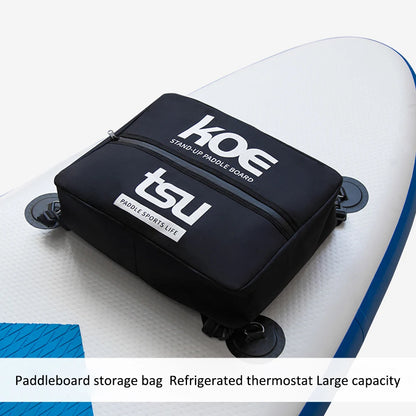 Adjustable Surfboard Shoulder Carry Strap - Stand Up Paddle Board Carrier Sling with Deck Bag