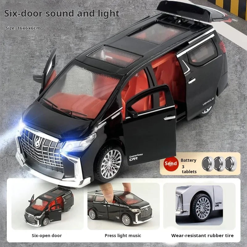 1:32 Scale Diecast Emergency Vehicle Model - Mini Car with Sound & Light (Ambulance, Fire Truck, Police Car)