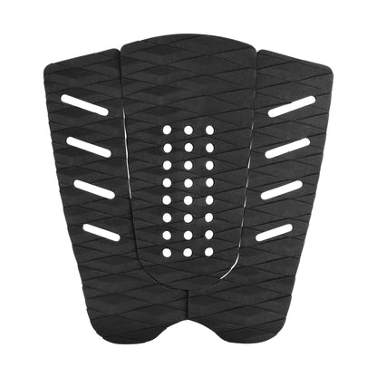 EVA Surfboard Traction Pad - 3-Piece Deck Grip with Tail Kick