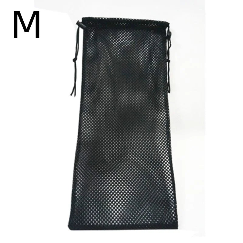 Mesh Drawstring Gear Bag - Breathable Storage for Water Sports Equipment
