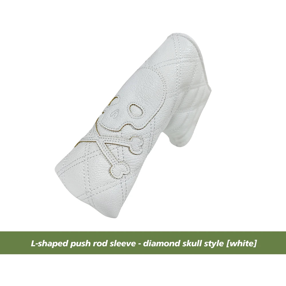 Golf Blade Putter Cover - Multiple Style Headcover with Magnetic & Hook-and-Loop Closure, Club Protective Headgear