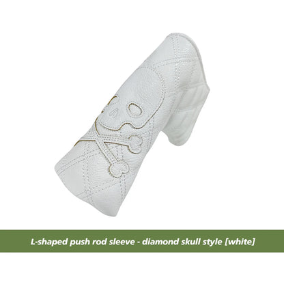 Golf Blade Putter Cover - Multiple Style Headcover with Magnetic & Hook-and-Loop Closure, Club Protective Headgear