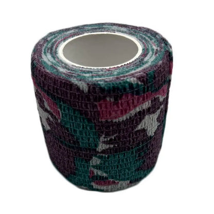 Self-Adhesive Elastic Bandage Tape - Breathable Medical Sport Wrap for Finger, Wrist & Ankle - Camouflage Fixer Tape for Pets & Animals