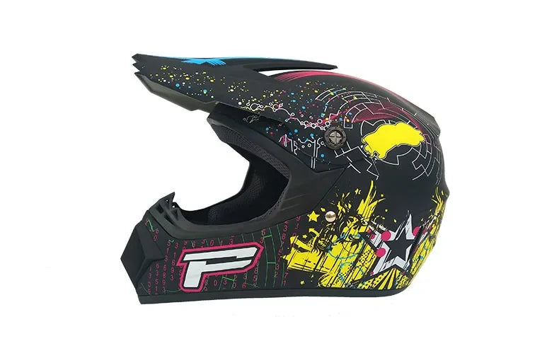 Full Face Motocross Helmet - Off-Road Downhill AM DH Cross Capacete - Free Shipping + 3 Free Gifts