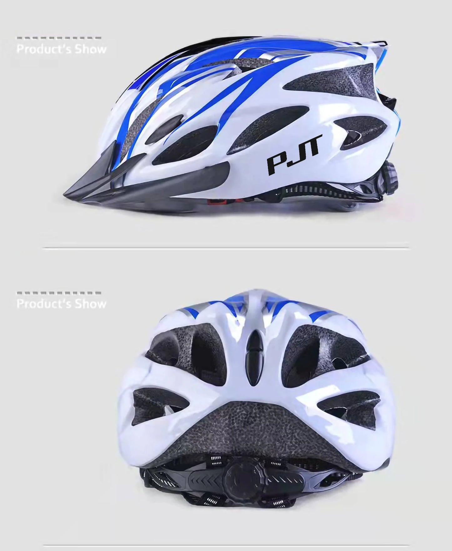 PMT Cycling Helmet - Lightweight Hollow Design with Comfort Lining, Safety Head Protection for Men & Women MTB Bicycle Riding