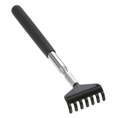 Telescopic Stainless Steel Back Scratcher with Carrying Bag