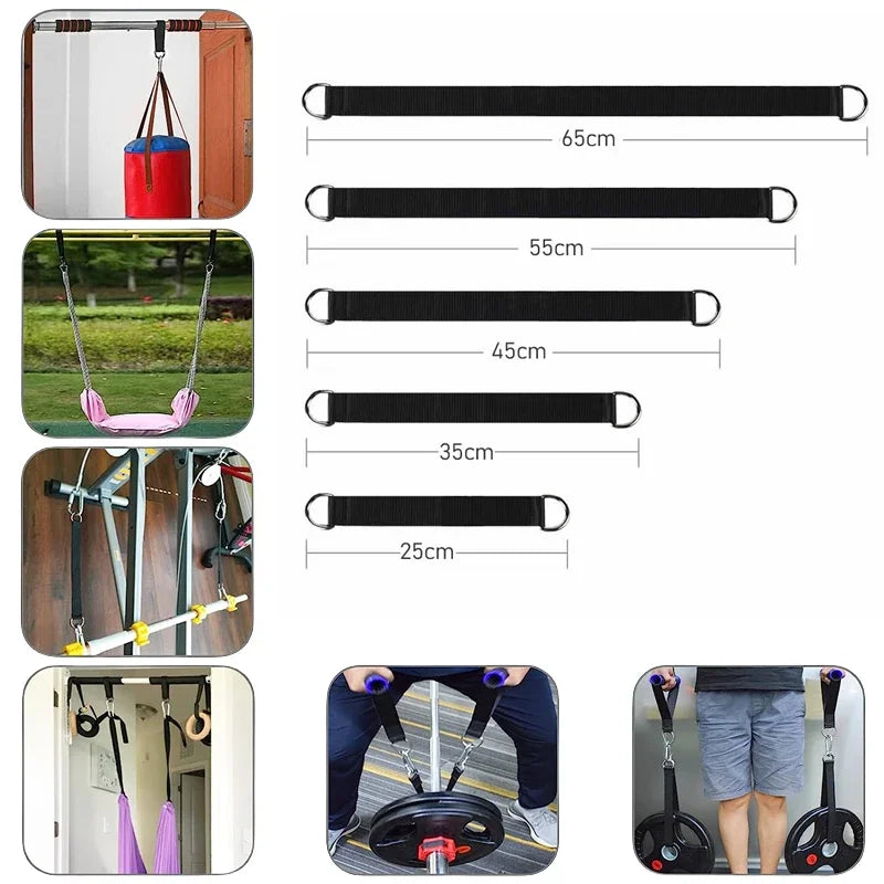 Heavy-Duty Swing & Hammock Hanging Straps – 200KG Load Capacity