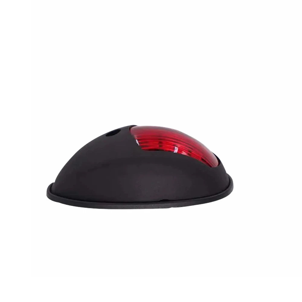 LED Navigation Light 10-30V Waterproof Side Marker - Red/Green Starboard Port Indicator for Marine Boat Yacht Truck Trailer