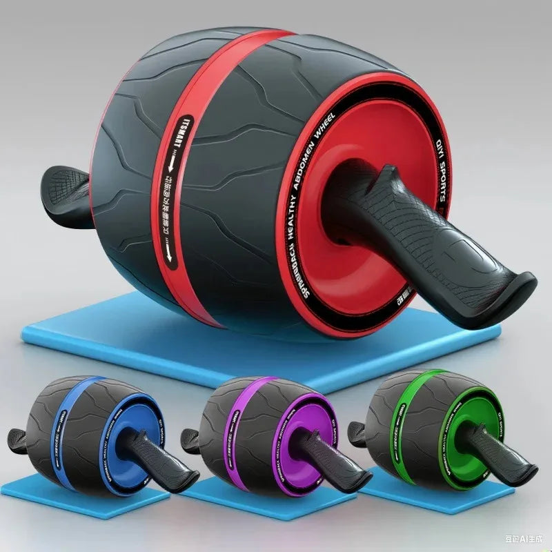 Ab Roller Wheel with Knee Pad – Core Strength Trainer for Home Gym | Rebound Belly Workout for Effective Abs Exercise