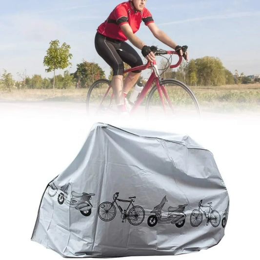 Waterproof Bicycle Cover - All-Weather Protection for Bikes & Motorcycles (200×100cm, UV & Rain Resistant)