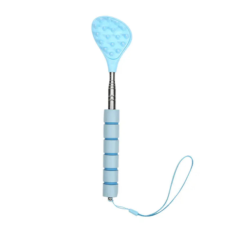 Retractable Dual-Spike Back Scratcher & Massage Tool