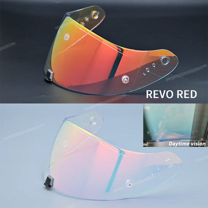 Motorcycle Helmet Visor Lens KDF-16-1 - Anti-UV Anti-Scratch Full Face Shield with Photochromic Technology