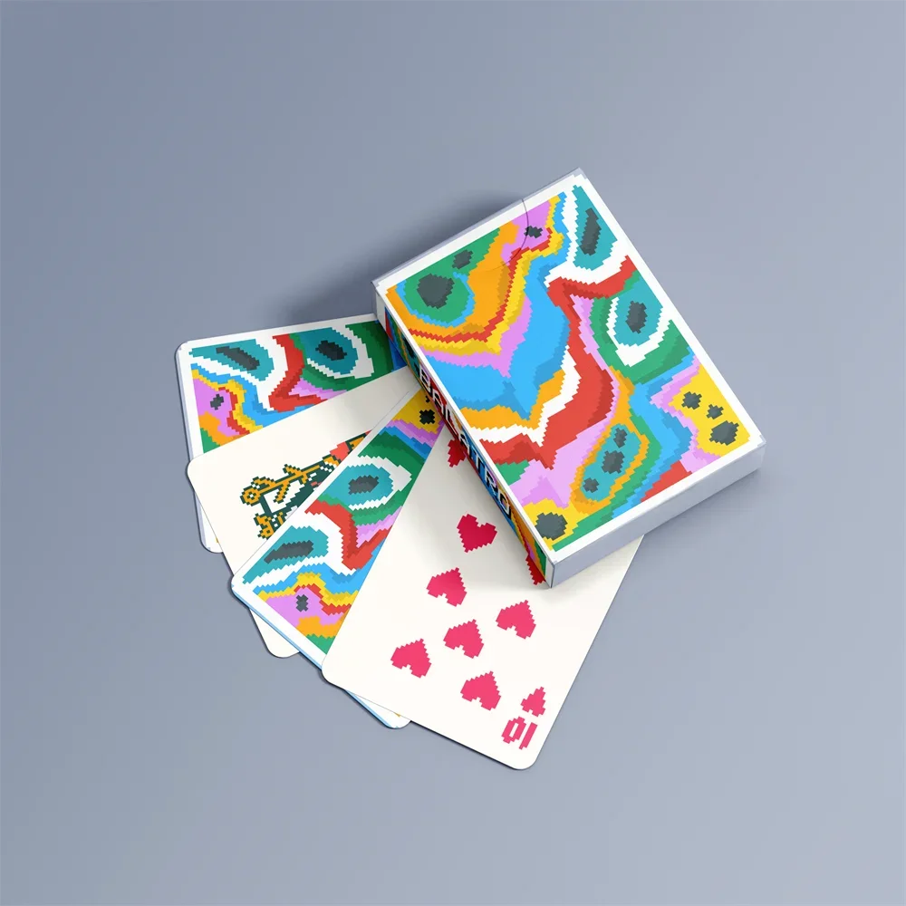 Premium Poker Card Set - Professional Quality Playing Cards for Game Night, Parties & Tournaments, Durable & Portable Design