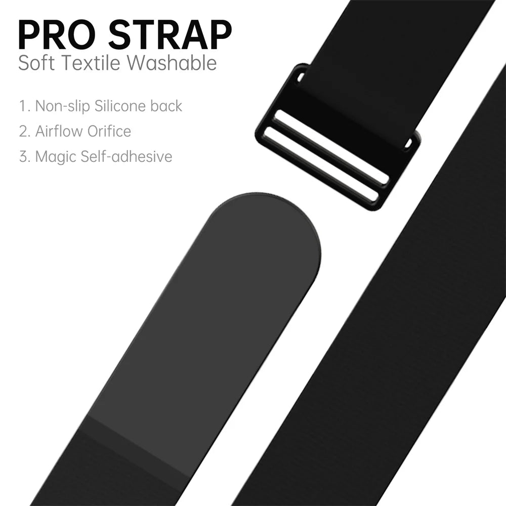 Heart Rate Monitor Armband – Bluetooth ANT+ Sensor for Garmin Wahoo GPS Bike Computer