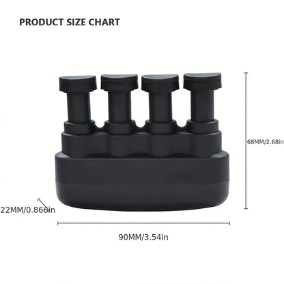 Hand-Held Finger Exerciser - Strength Trainer for Piano, Guitar, and Home Fitness Training