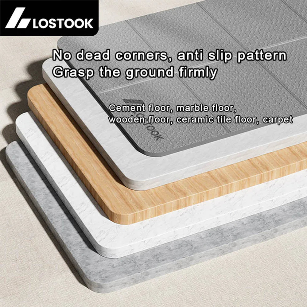Premium TPE Foldable Yoga Mat - 4mm Thick, 183x61cm - Travel-Friendly Exercise Mat