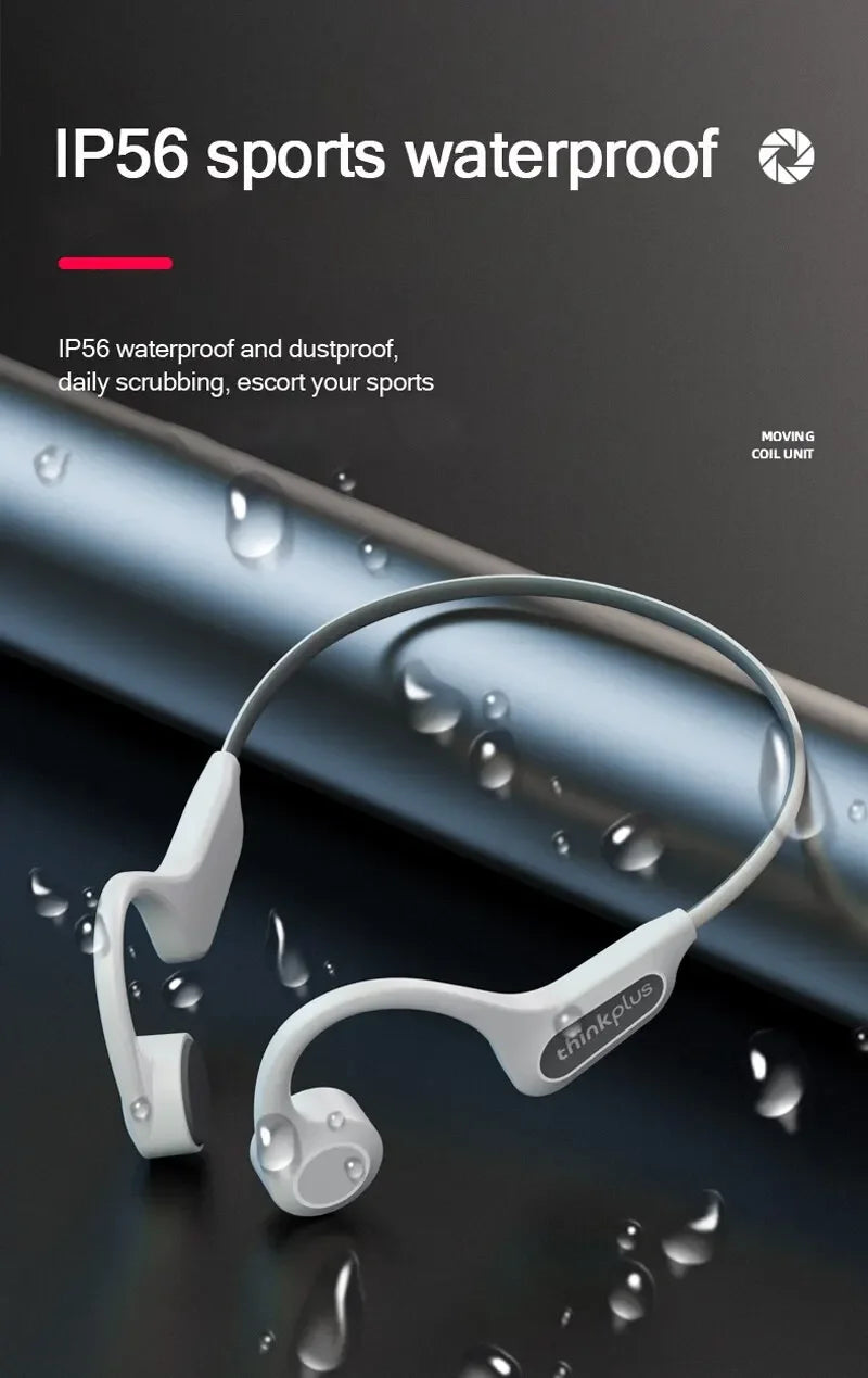 Bone Conduction Wireless Earbuds - TWS Bluetooth Sports Headset for Running & Cycling