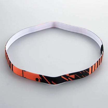 Candy Color Yoga Hair Bands - 6 Pack Non-Slip Sports Headbands for Running & Football
