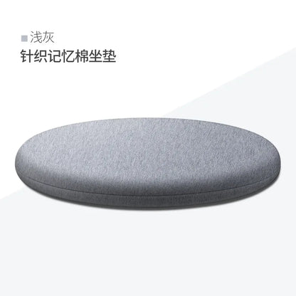 Japanese-style Circular Memory Foam Cushion, Tatami Knitted Cotton Chair Cushion, Office Chair Round Pillow