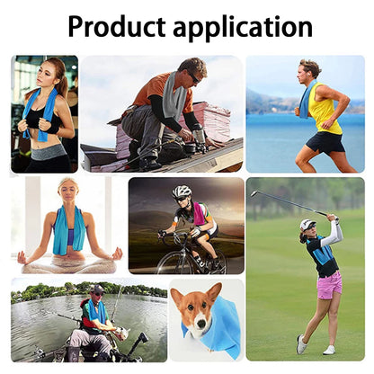 Quick-Dry Microfiber Sports Towel - Super Absorbent & Lightweight for Gym, Swimming, Yoga, Beach & Camping