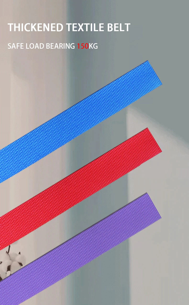 Kids Gymnastics Rings - Non-Slip Adjustable Straps, Pull-Up Workout & Swing Fitness Equipment