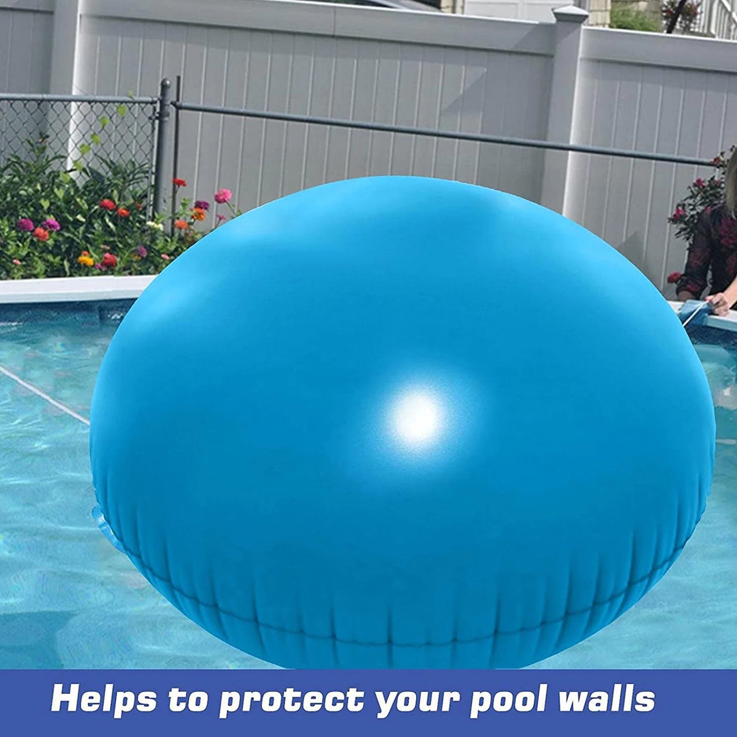 Durable PVC Pool Air Pillow - Winter Pool Cover Cushion for Cold Weather Protection