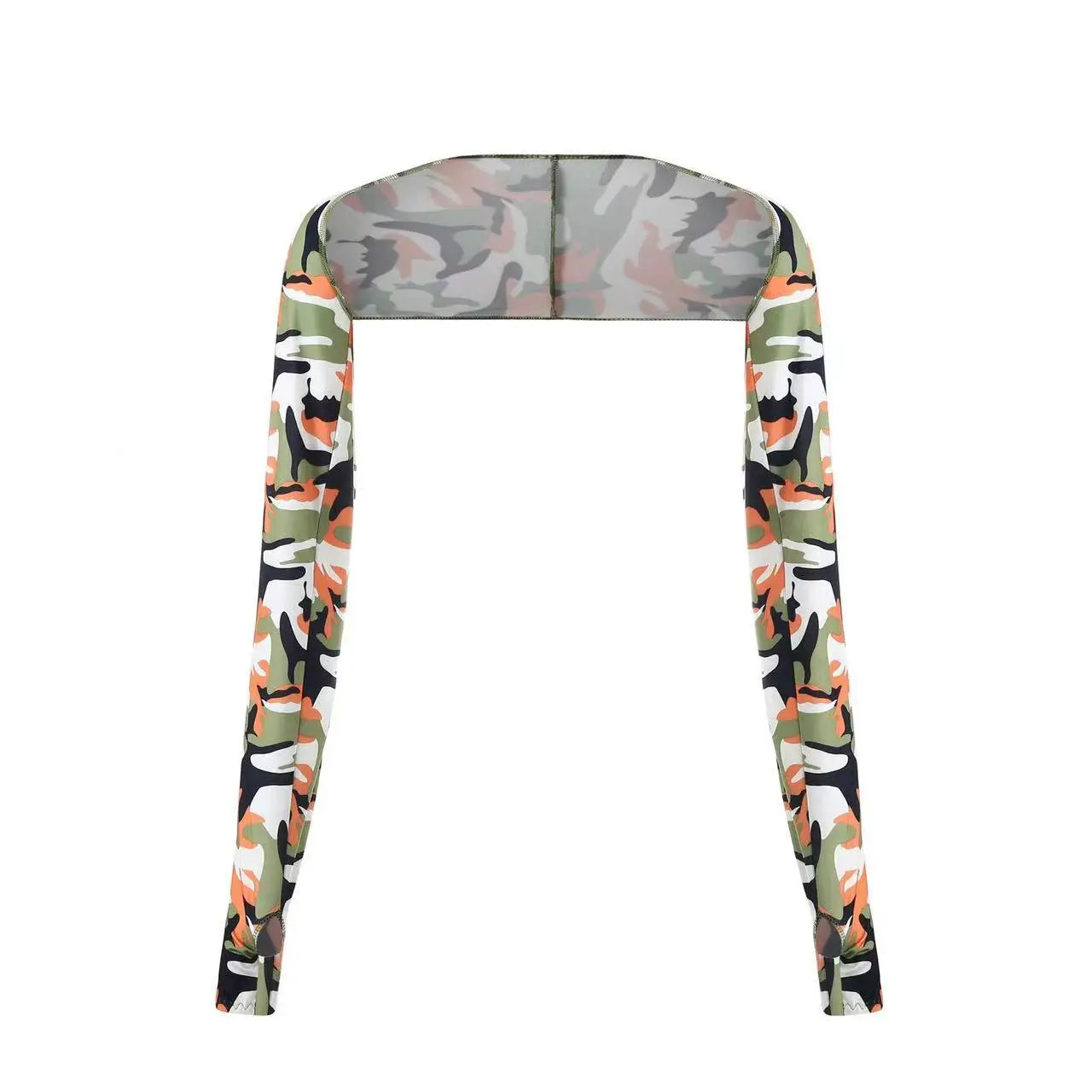 Ice Silk Arm Sleeves - Ultra-Thin Breathable Long Gloves with UV Sun Protection for Outdoor Sports