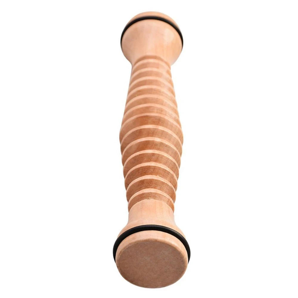 Wooden Foot Massage Roller - Acupressure Relief for Plantar Fasciitis & Foot Pain