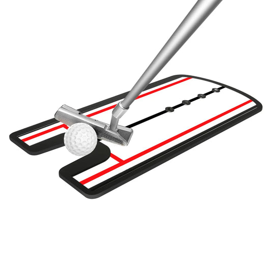 Golf Putting Practice Mirror - Alignment Training Aid