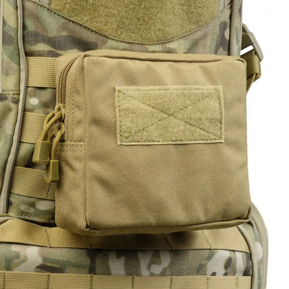 Tactical MOLLE EDC Pouch - Multi-Purpose Outdoor Storage Bag for Camping, Hunting, Cycling & Climbing