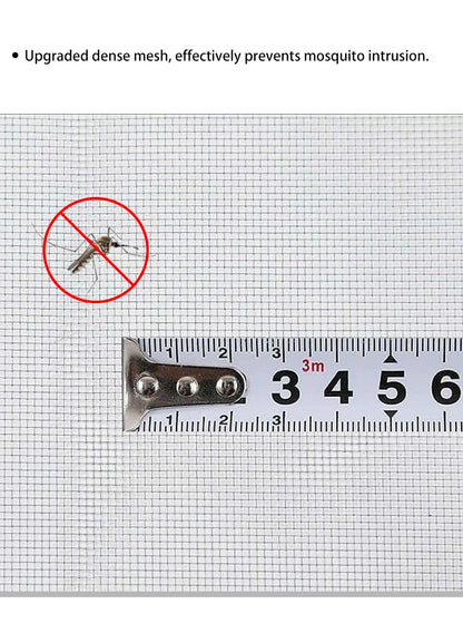 Large DIY Window Screen Mesh - Pet-Safe Mosquito & Insect Protection for Balconies and Gardens