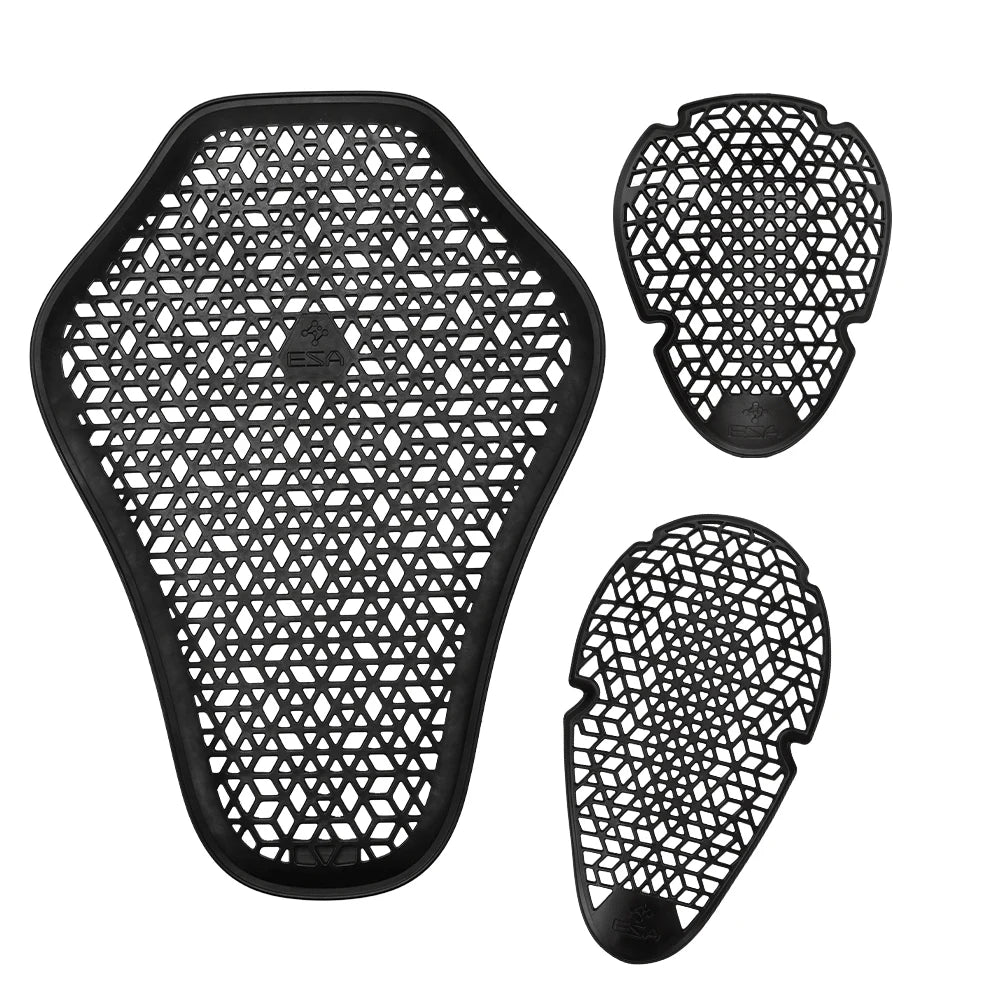 CE Certified Motorcycle Armor - Lightweight Ergonomic Impact Protection for Riding Jackets