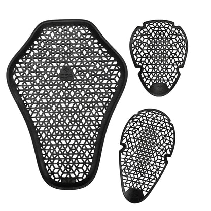 CE Certified Motorcycle Armor - Lightweight Ergonomic Impact Protection for Riding Jackets