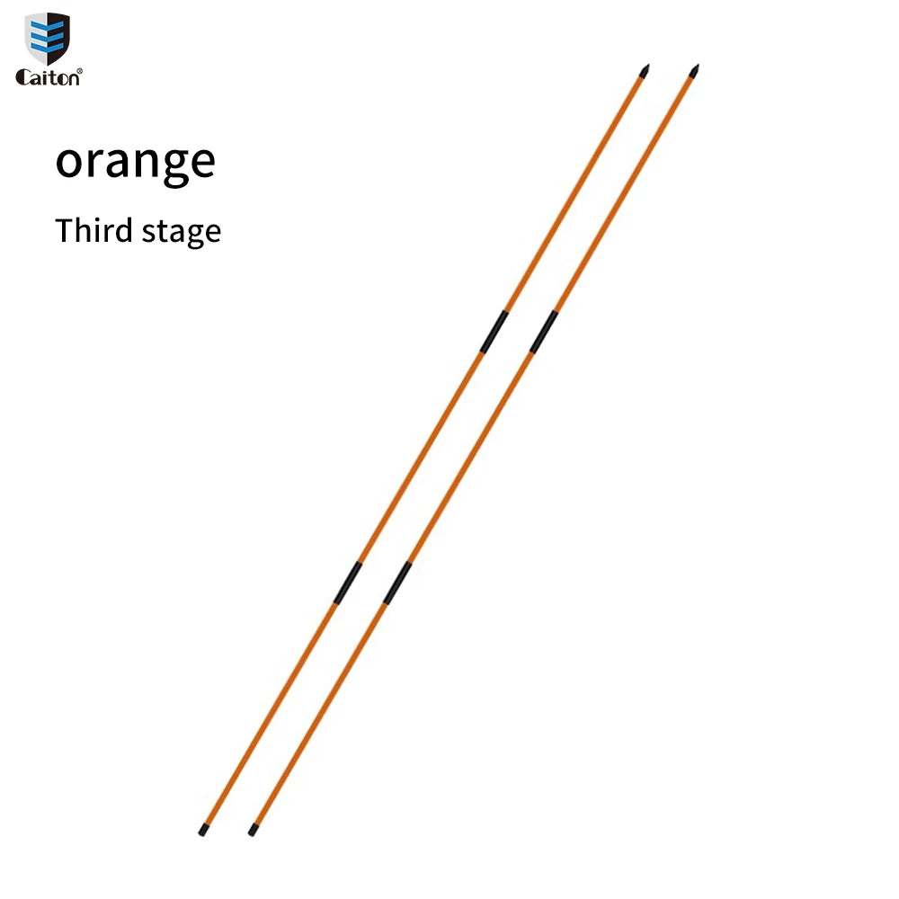 Golf Alignment Sticks 2-Pack - 48" Foldable Practice Rods for Portable Training