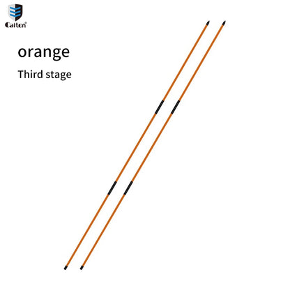 Golf Alignment Sticks 2-Pack - 48" Foldable Practice Rods for Portable Training