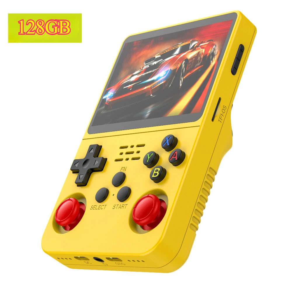 R36S Retro Handheld Game Console - 3.5'' IPS Screen - 64GB/128GB/256GB Storage - ARKOS 2.0 Portable Gaming System