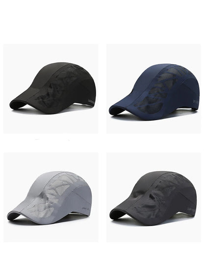 Quick-Dry Baseball Cap - Breathable Sun Protection Hat for Men & Women - Outdoor Performance