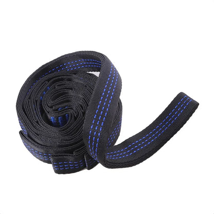 Hammock Straps 2-Pack - 600lbs Capacity Polyester Suspension System with 5 Adjustment Rings