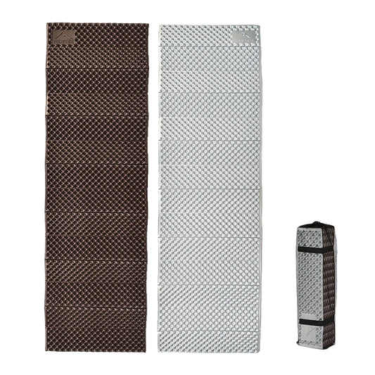 Ultralight Folding Camping Pad - Portable Foam Sleeping Mat with Storage Bag for Hiking & Backpacking