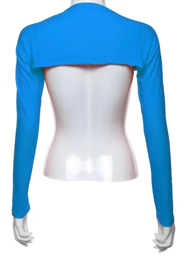 Muslim Arm Sleeves for Women - One Piece Shrug Bolero Cover - Ramadan Prayer Wear - 20 Colors Available