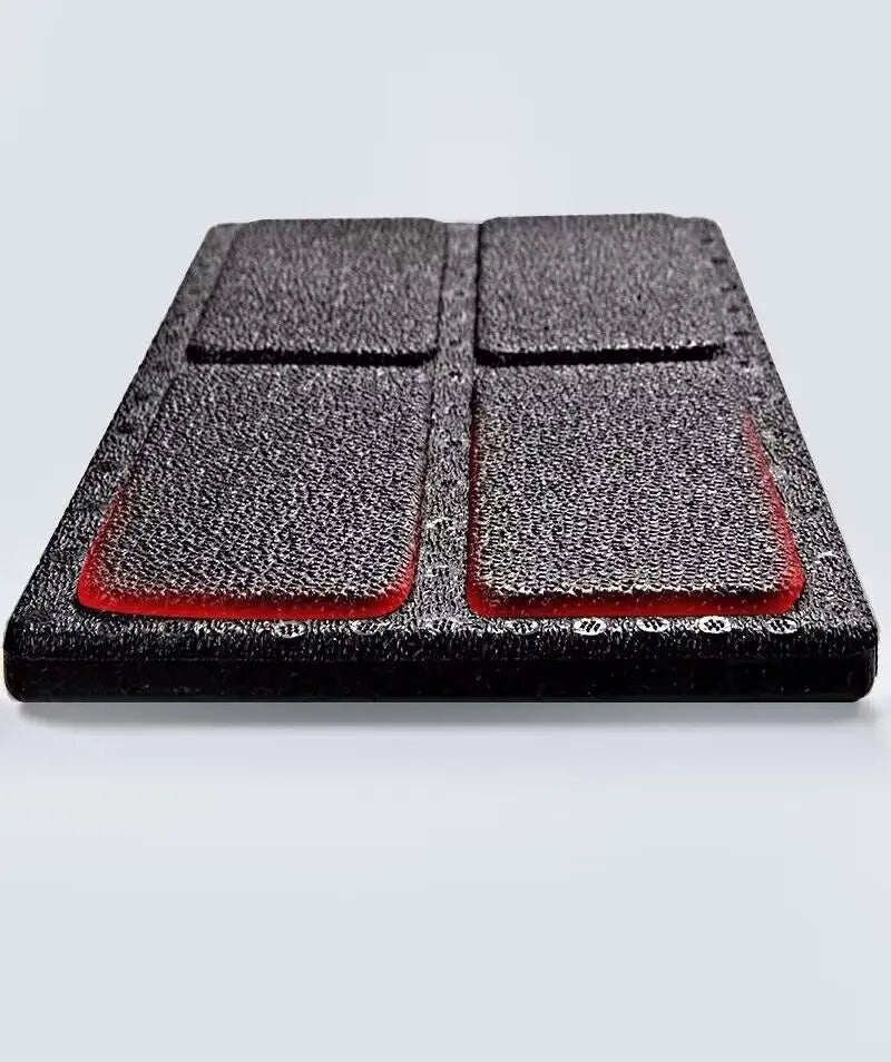 3-Piece Adjustable Squat Wedge Block Set - Non-Slip EPP Foam Slant Board for Squats, Deadlifts & Calf Stretching